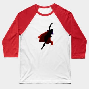 Girl Power Design Baseball T-Shirt